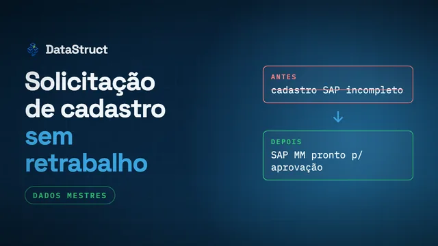 Solicitação de cadastros